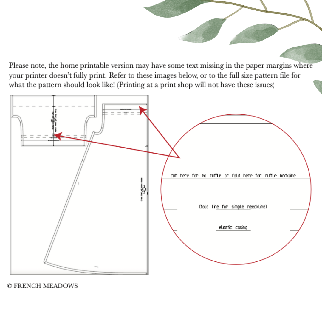 Renaissance Chemise Sewing Pattern