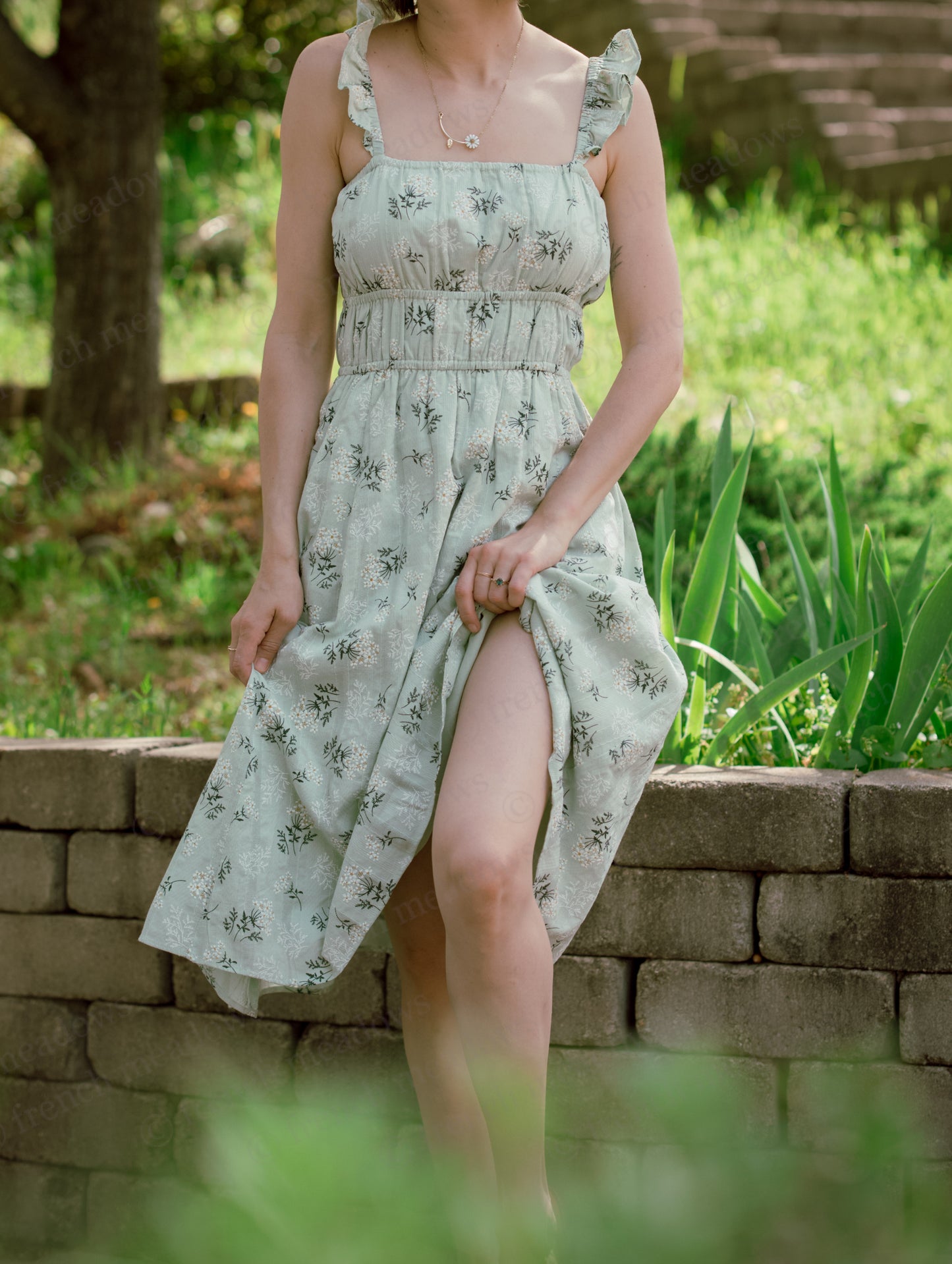Floral Milkmaid Dress