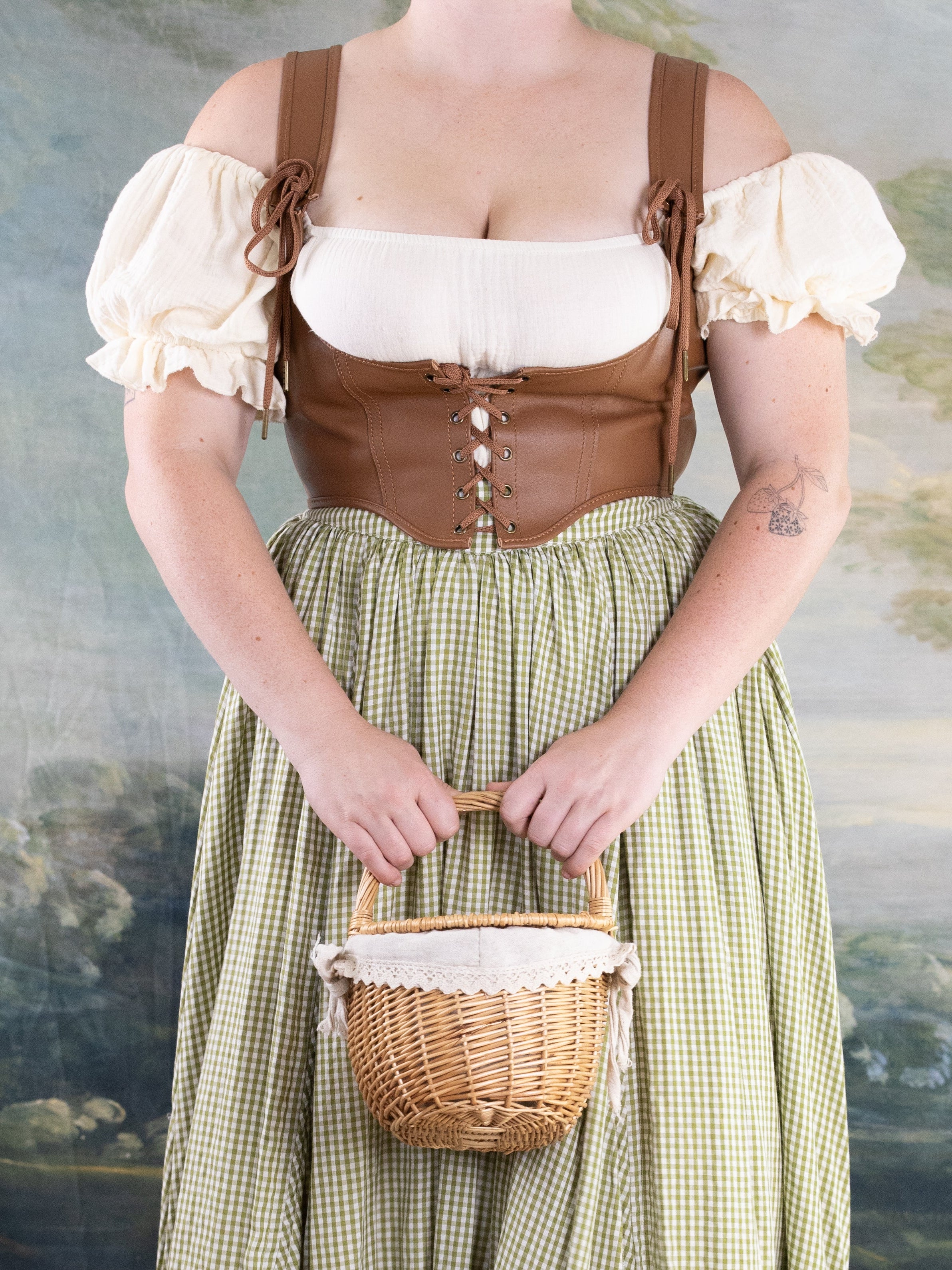 Leather Underbust Corset Belt – French Meadows