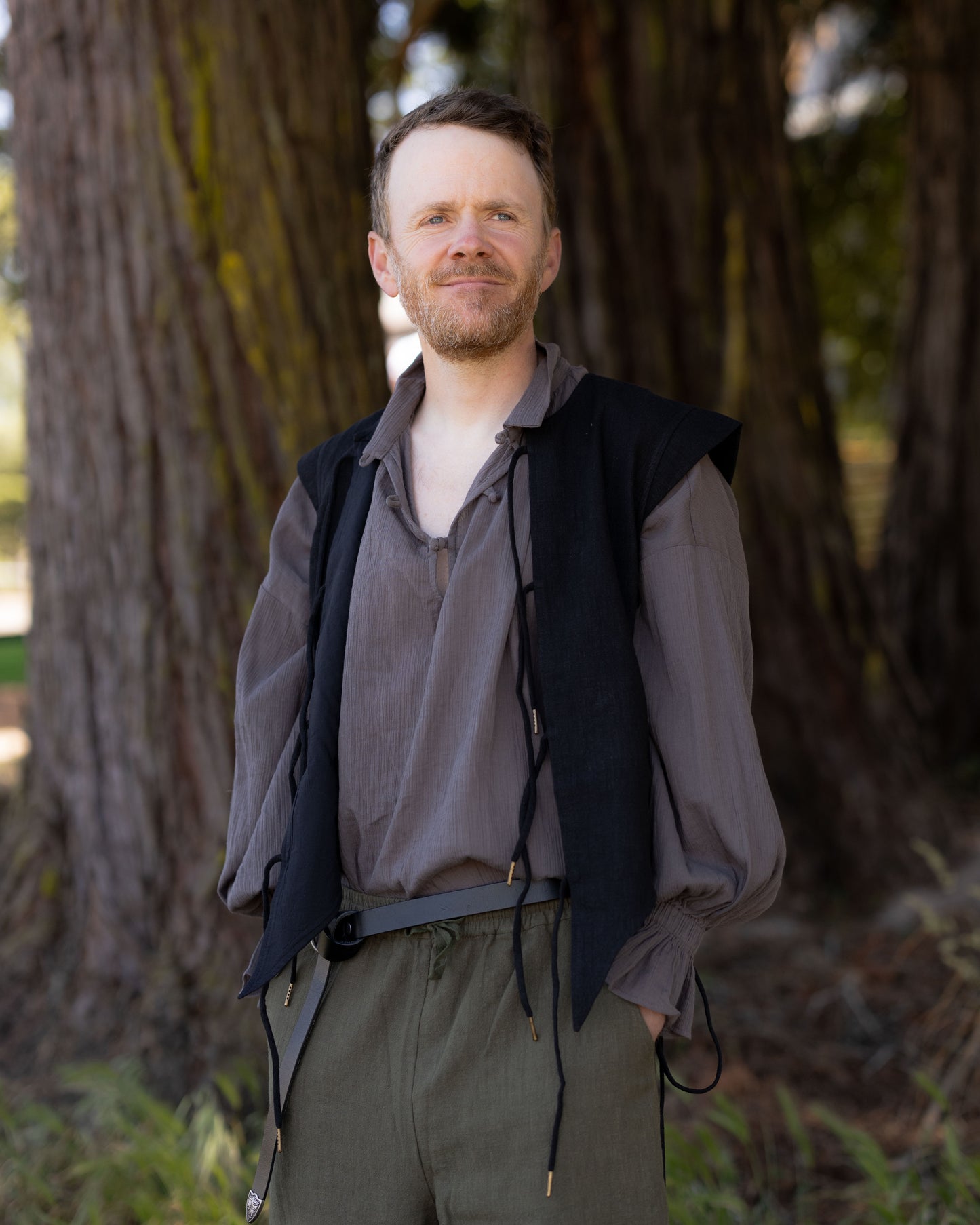 Black Bard Vest