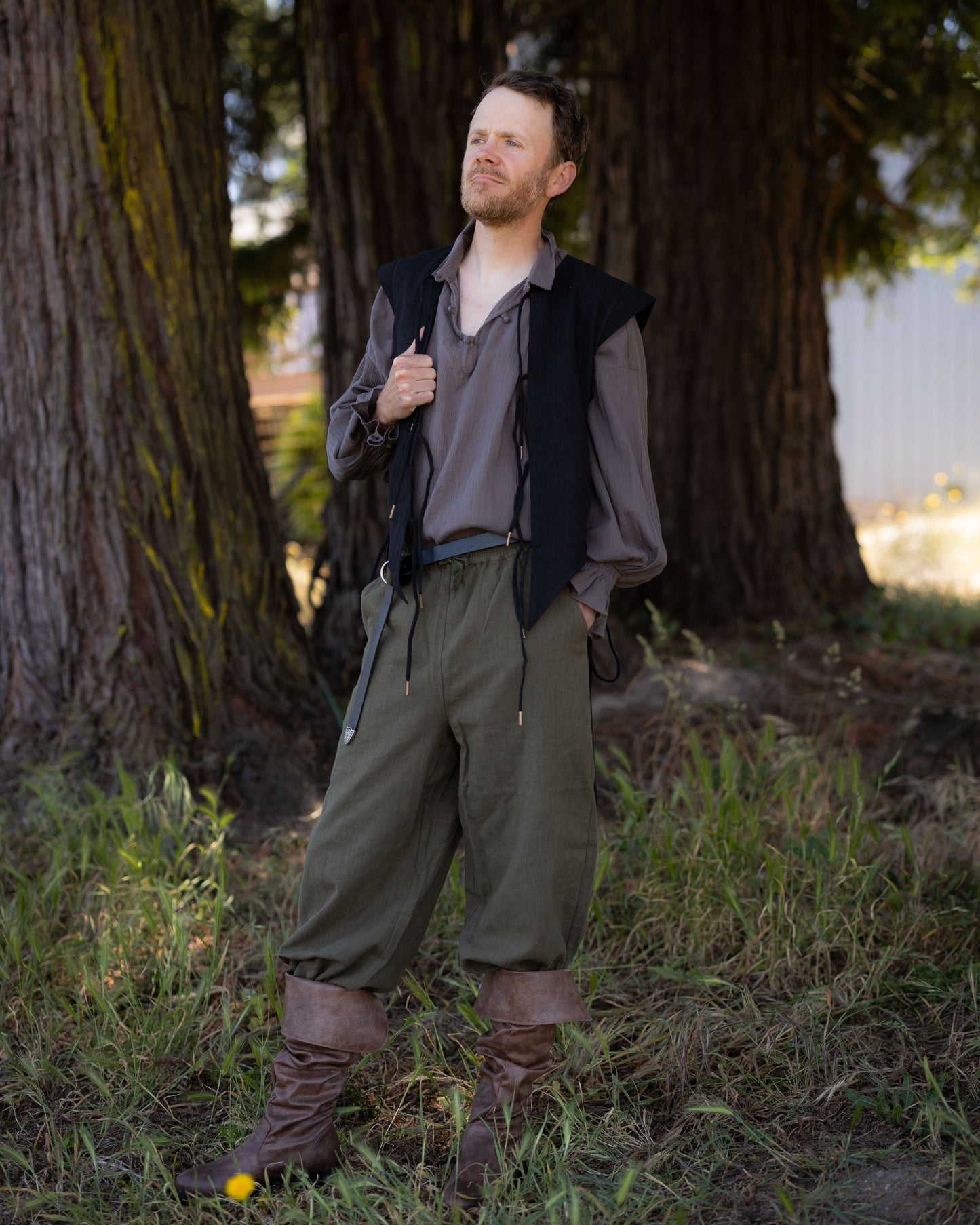 Black Bard Vest