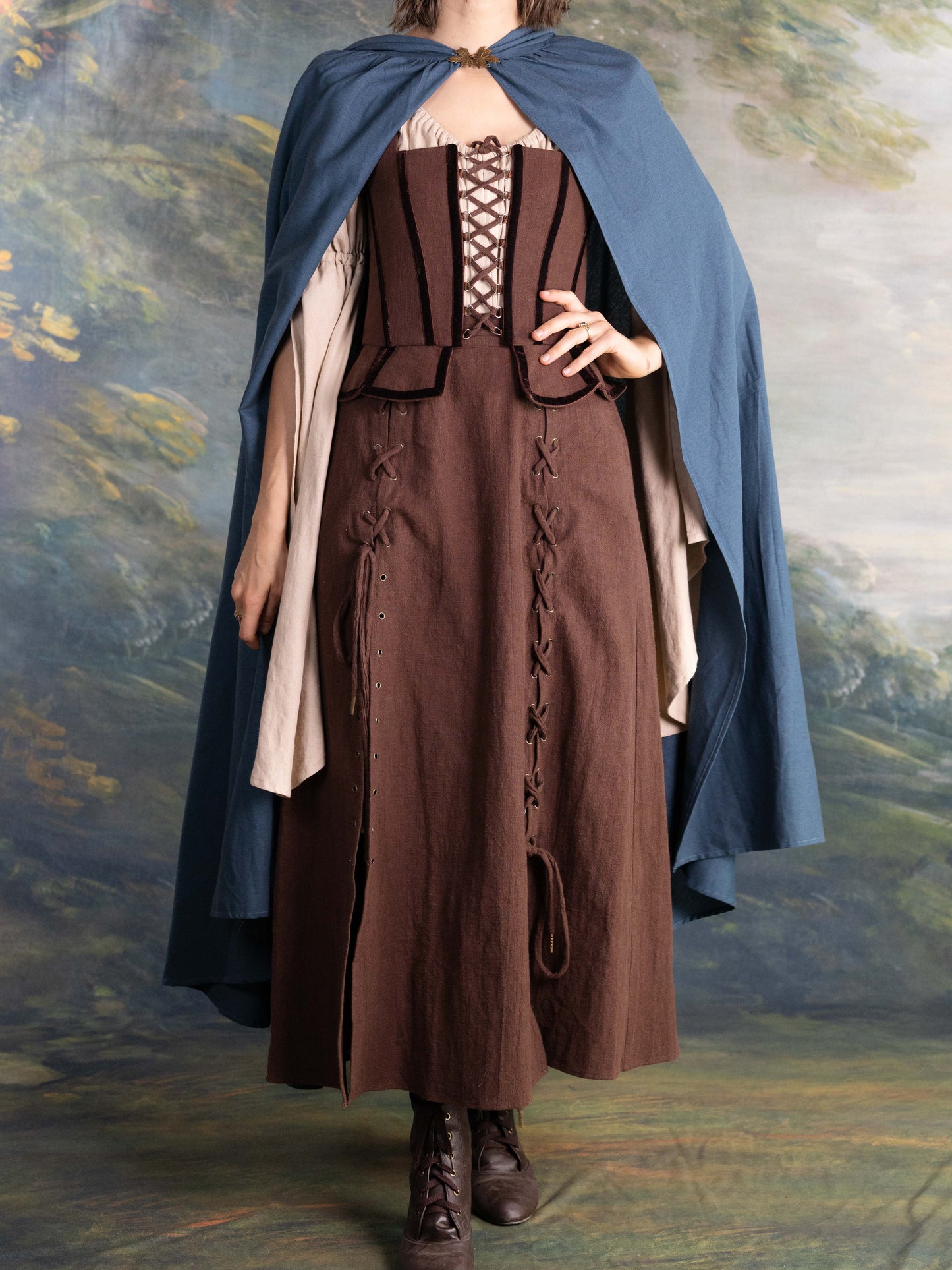 Linen Renaissance Cloak