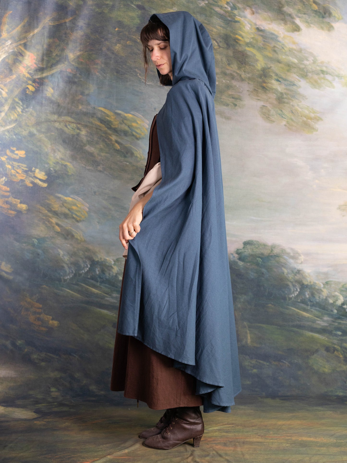 Linen Renaissance Cloak