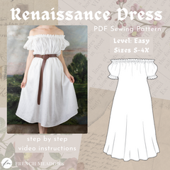 Renaissance Chemise Sewing Pattern