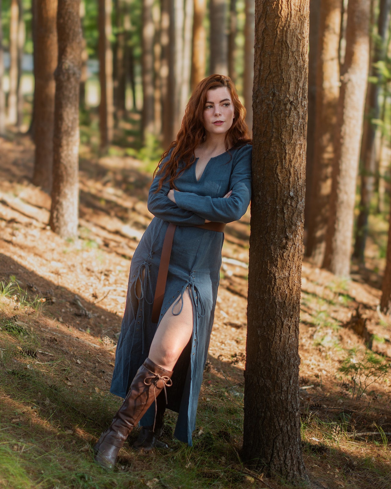 Teal Viking Dress | Merida Dress Renaissance Faire Costume S Teal Viking Dress | Merida Dress Renaissance Faire Costume S