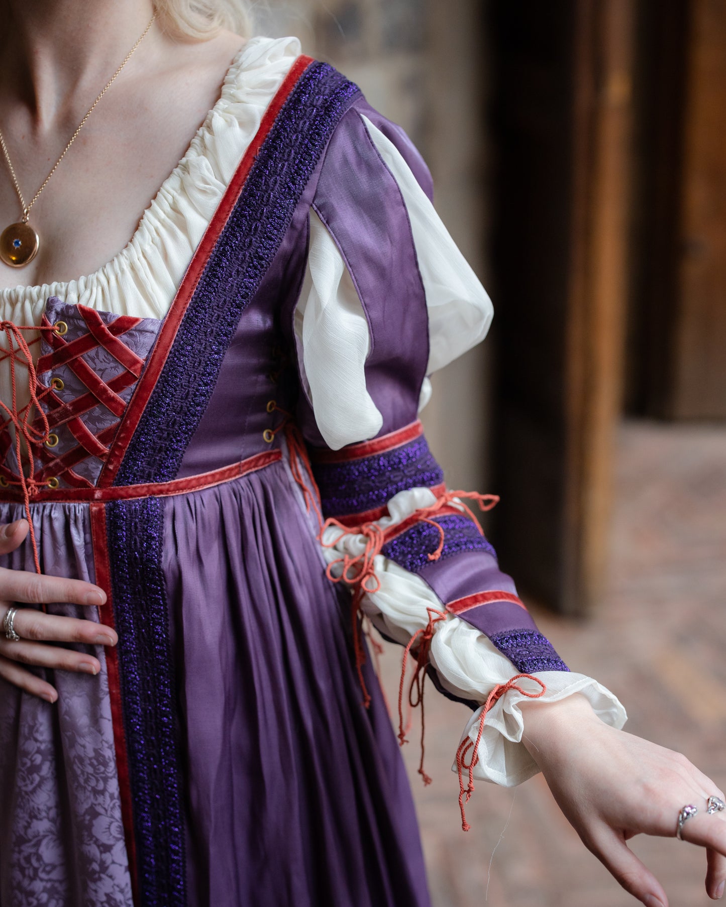 Amethyst Purple Lucrezia Gown