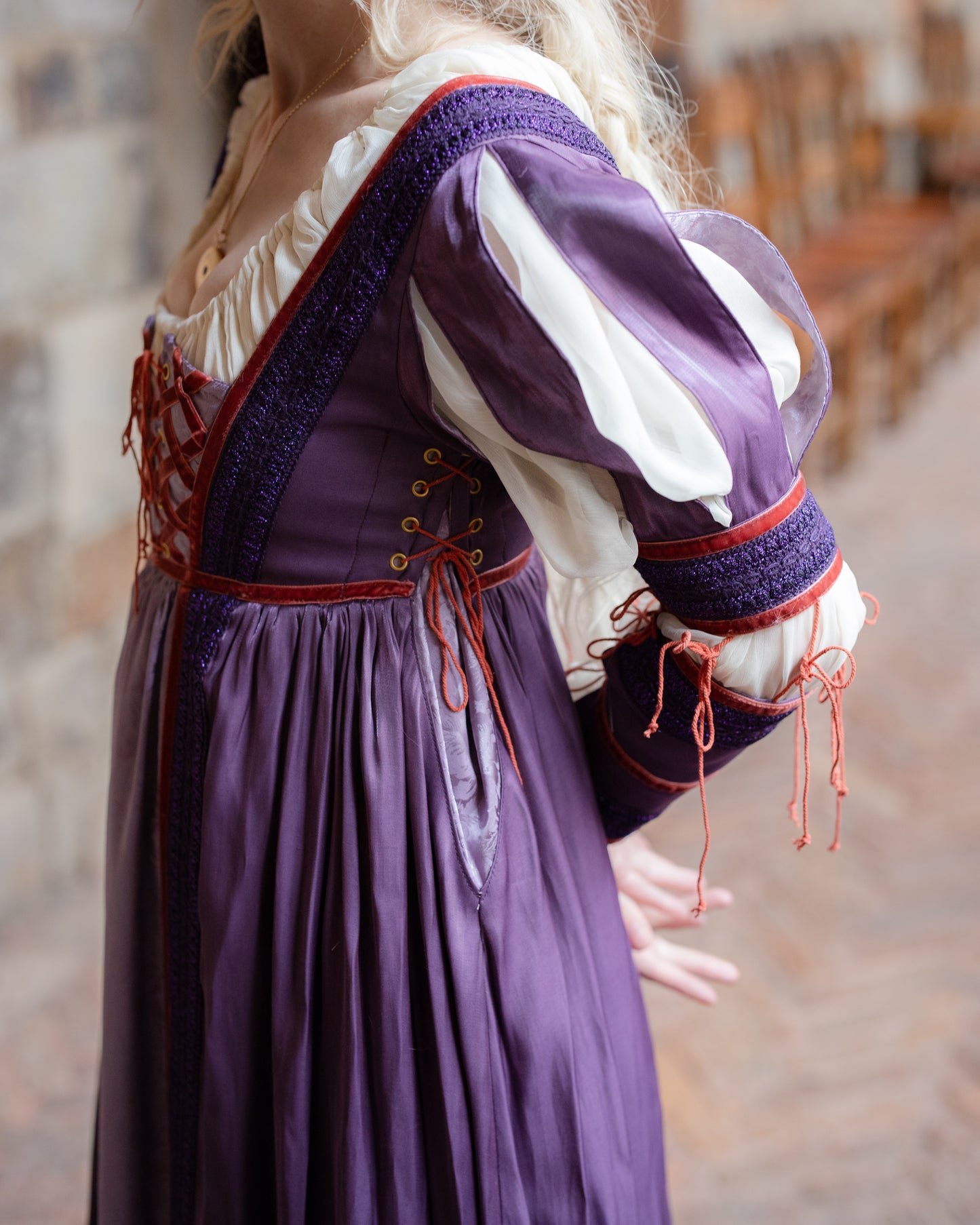 Amethyst Purple Lucrezia Gown
