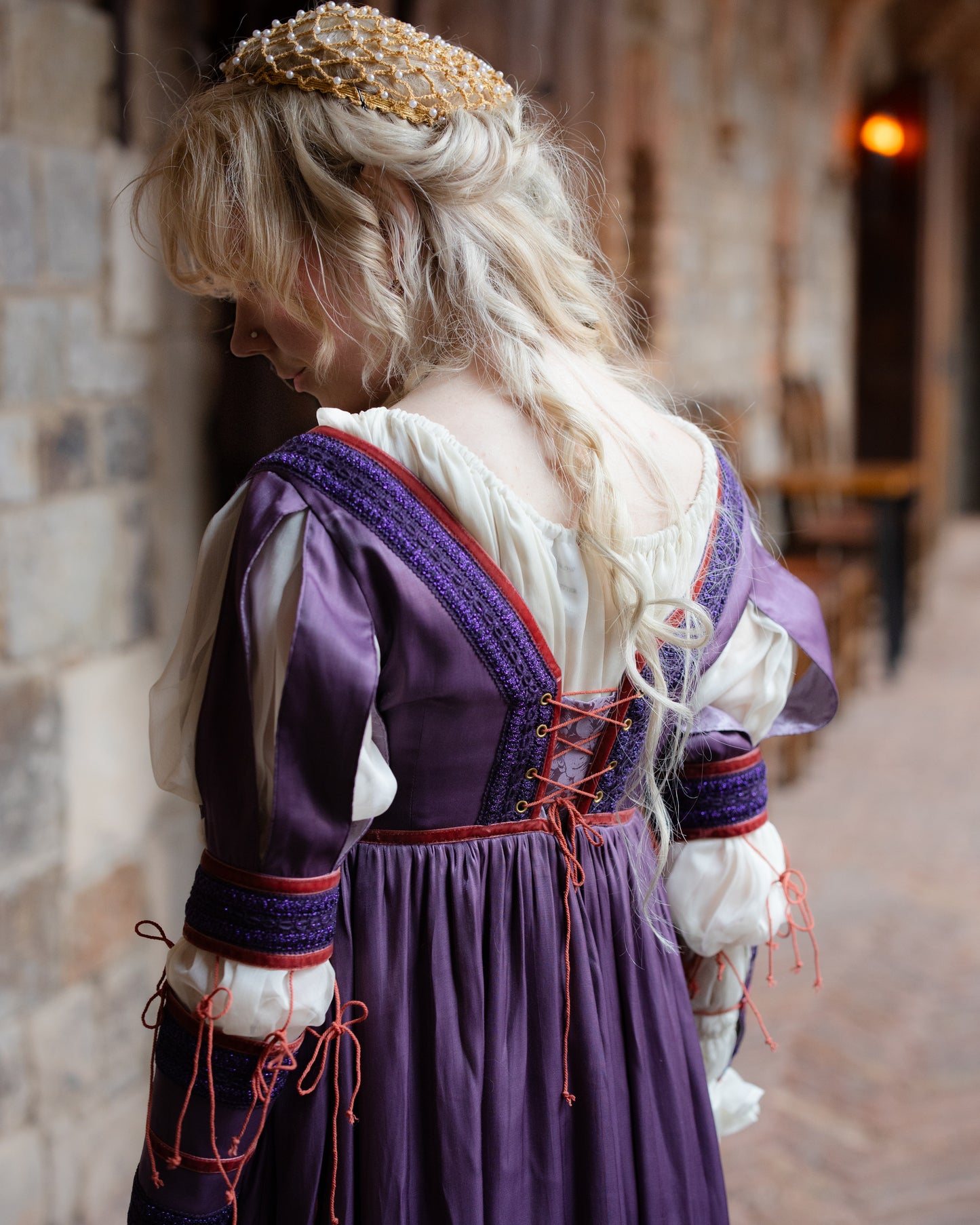 Amethyst Purple Lucrezia Gown
