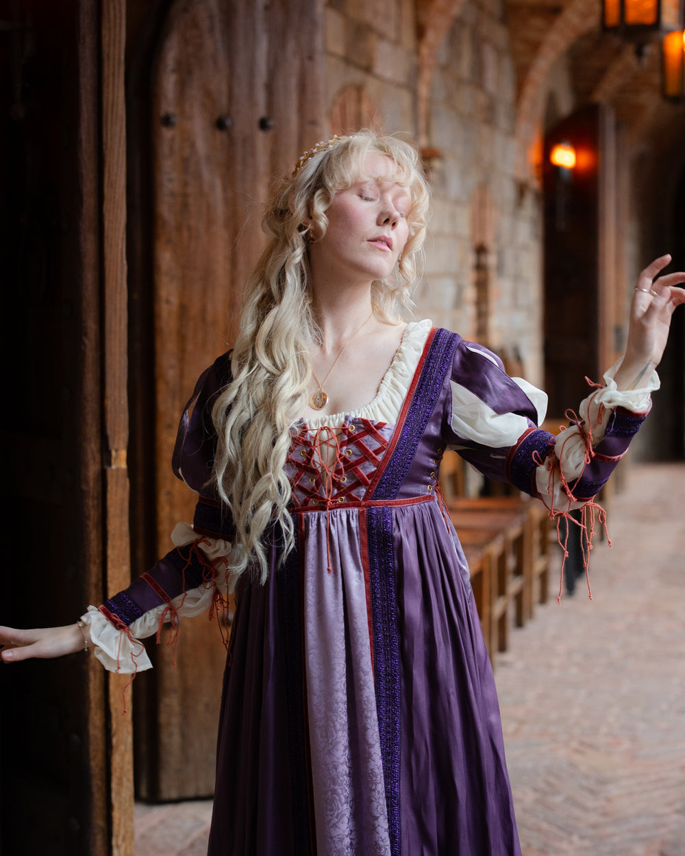 Amethyst Purple Lucrezia Gown