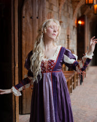 Amethyst Purple Lucrezia Gown