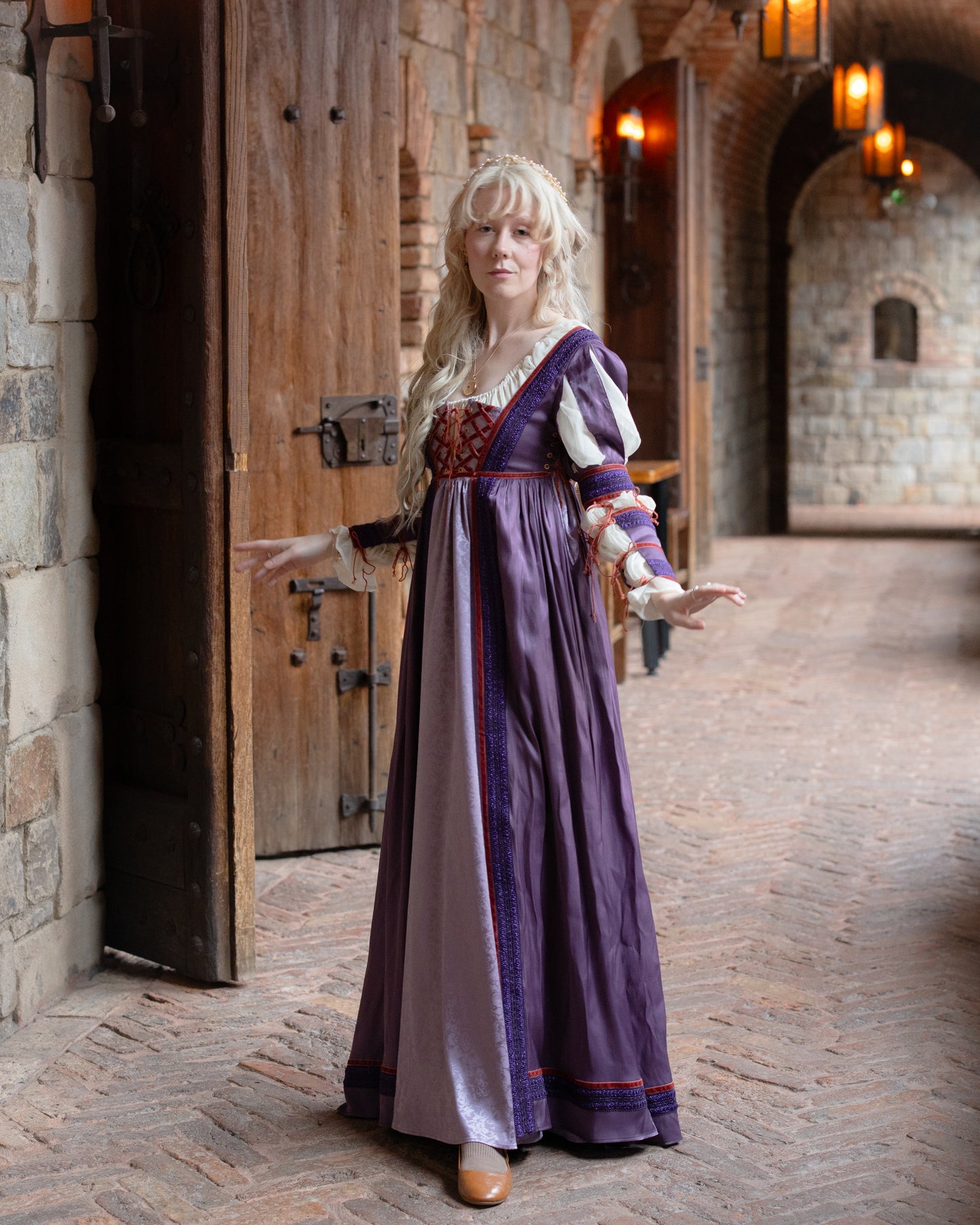Amethyst Purple Lucrezia Gown