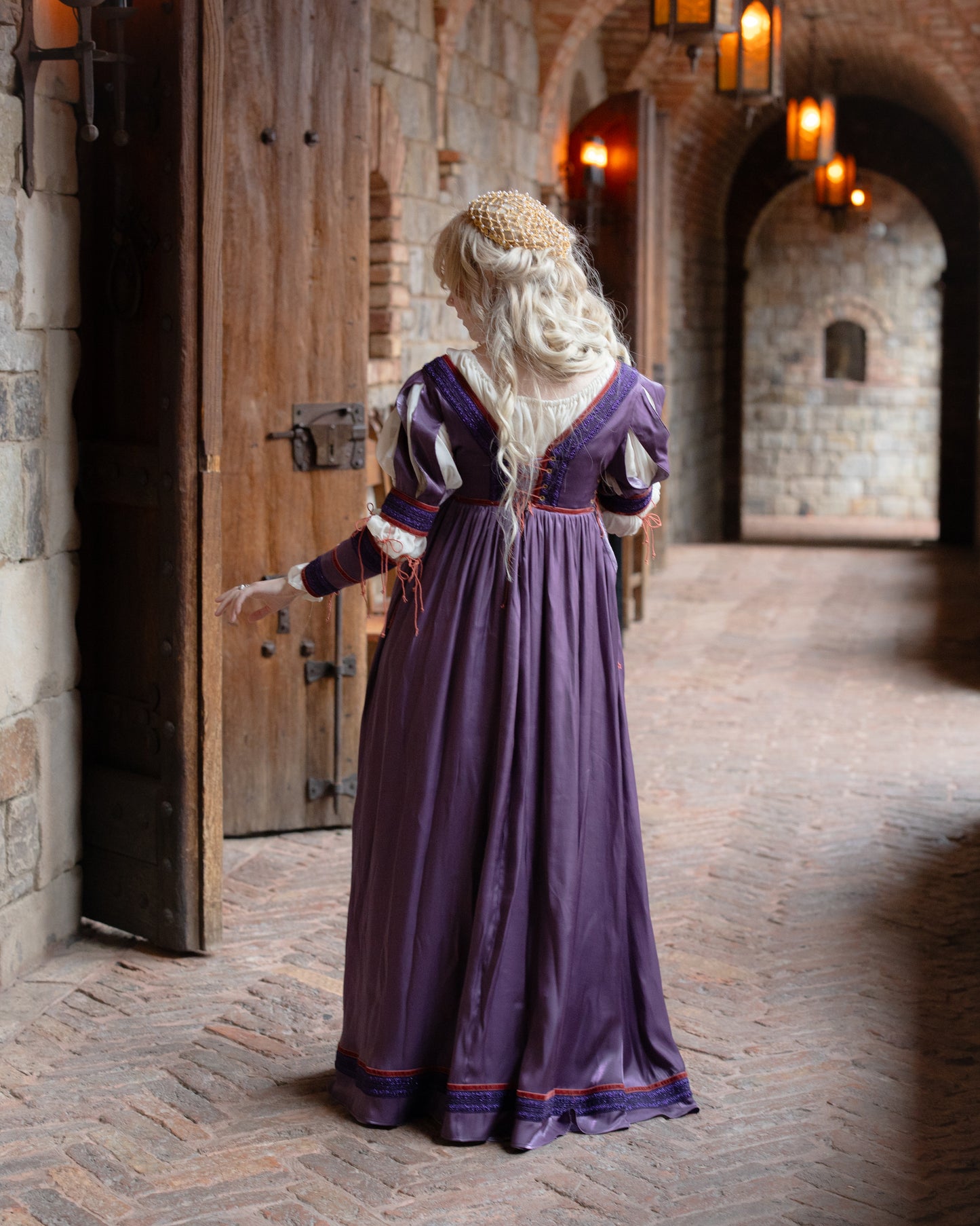 Amethyst Purple Lucrezia Gown
