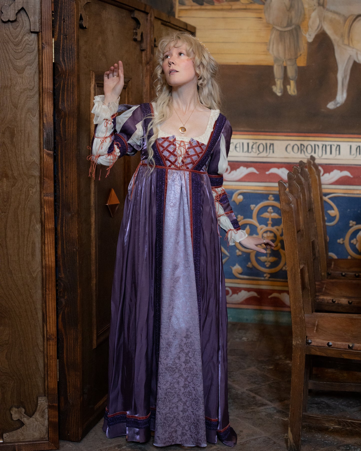 Amethyst Purple Lucrezia Gown