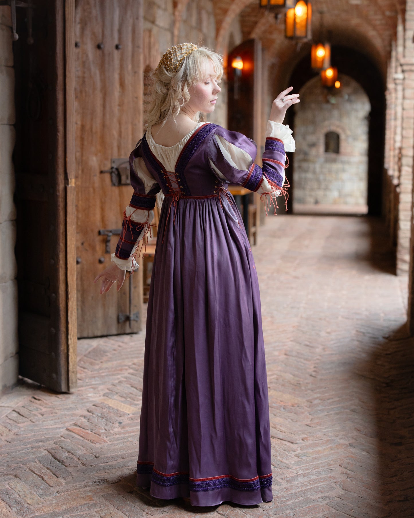 Amethyst Purple Lucrezia Gown