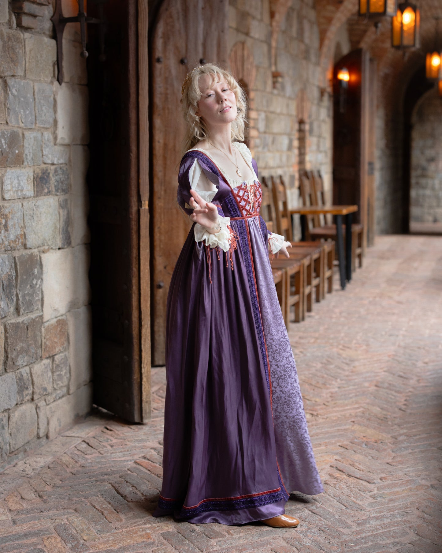 Amethyst Purple Lucrezia Gown