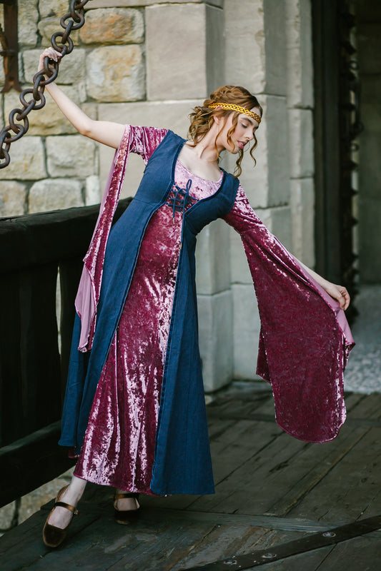 Navy Blue Kirtle Dress
