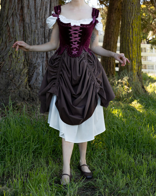 Cotton Flutter Sleeve Chemise