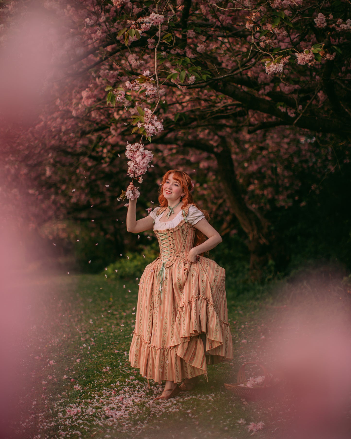 Rococo Pink 18th Century Stays