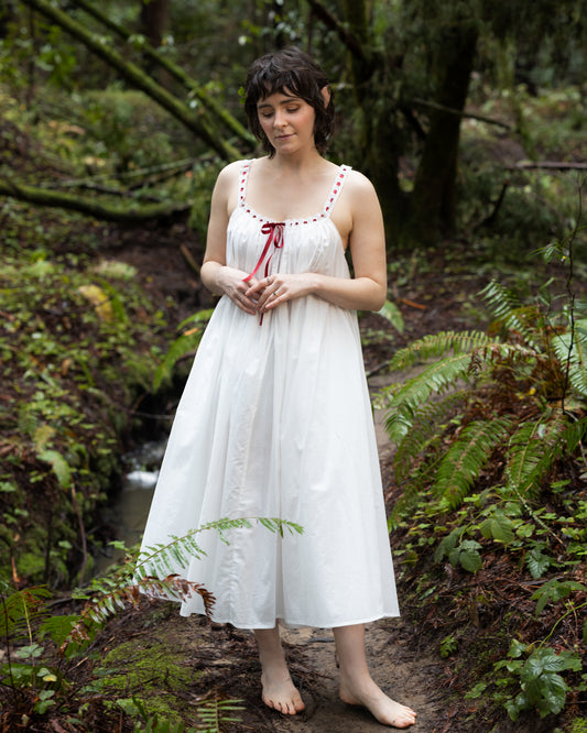 Lacey Ribbon Chemise