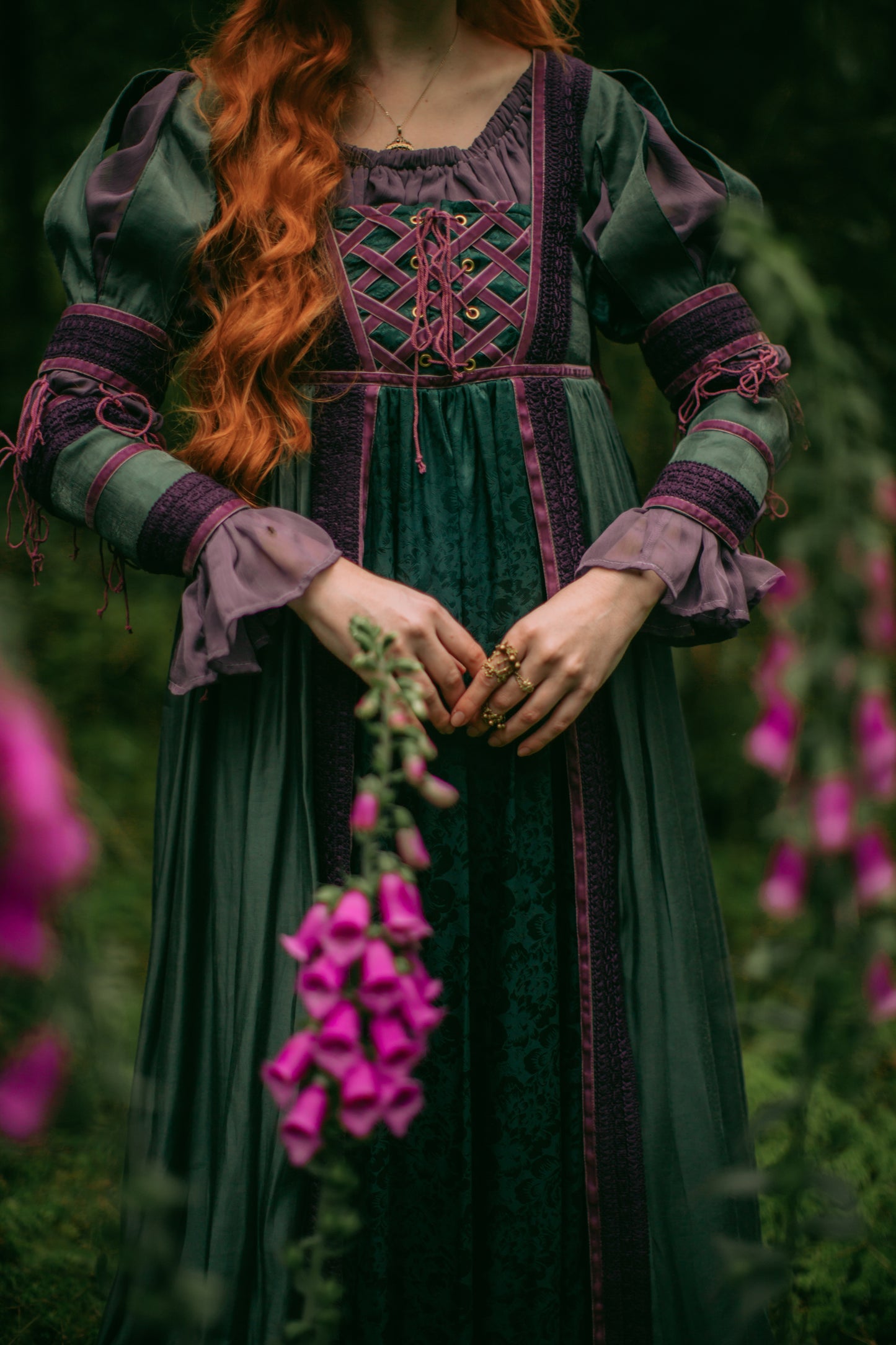 Lagoon Green Lucrezia Gown