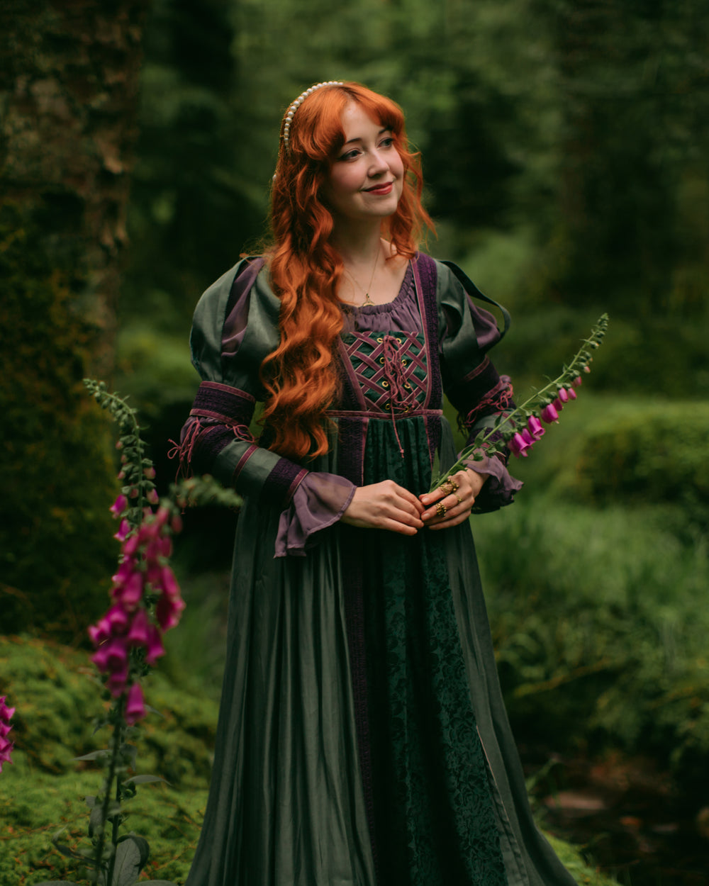 Lagoon Green Lucrezia Gown