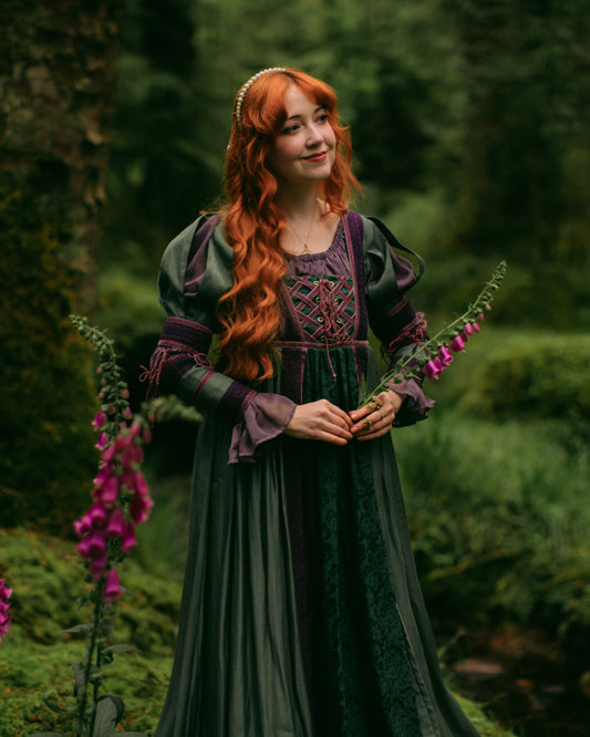 Lagoon Green Lucrezia Gown