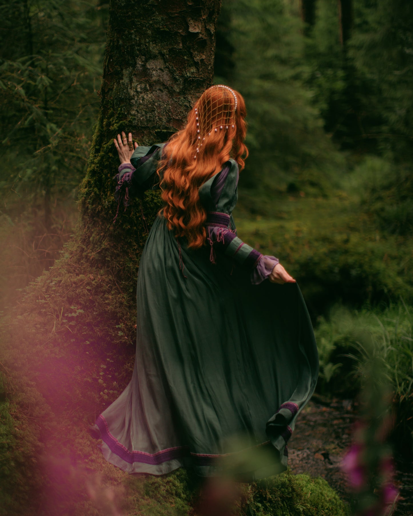 Lagoon Green Lucrezia Gown