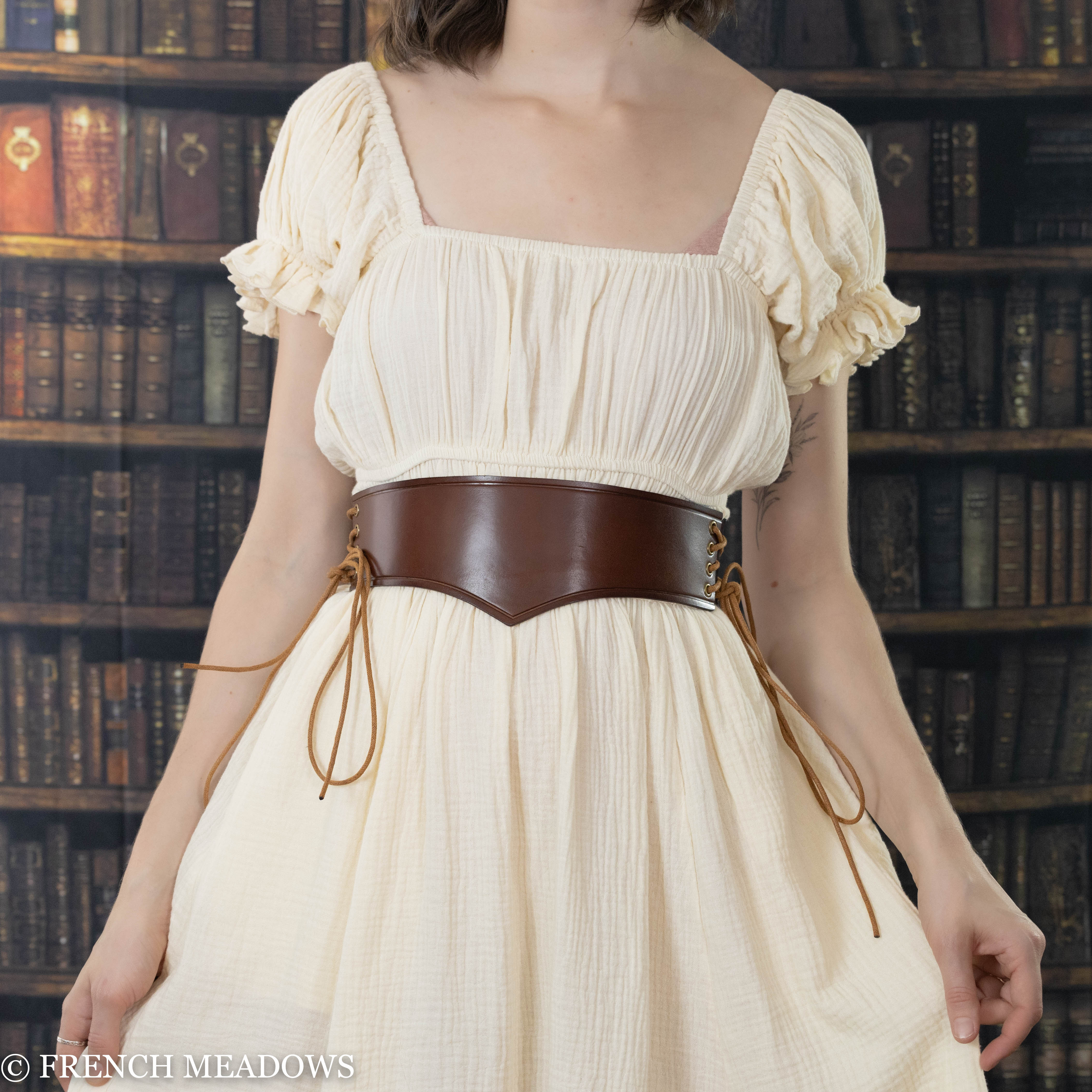 French Meadows Laceup Corset offers Belt