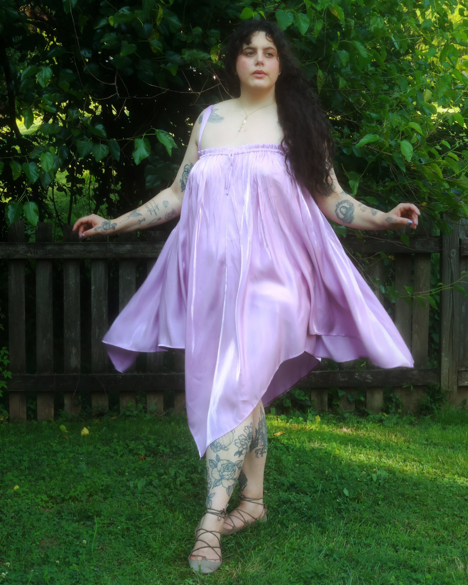 purple fairy dress Flutter Fairy Dress Lilac / 2XL