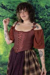 Handmade Mary Sanderson Silk Corset