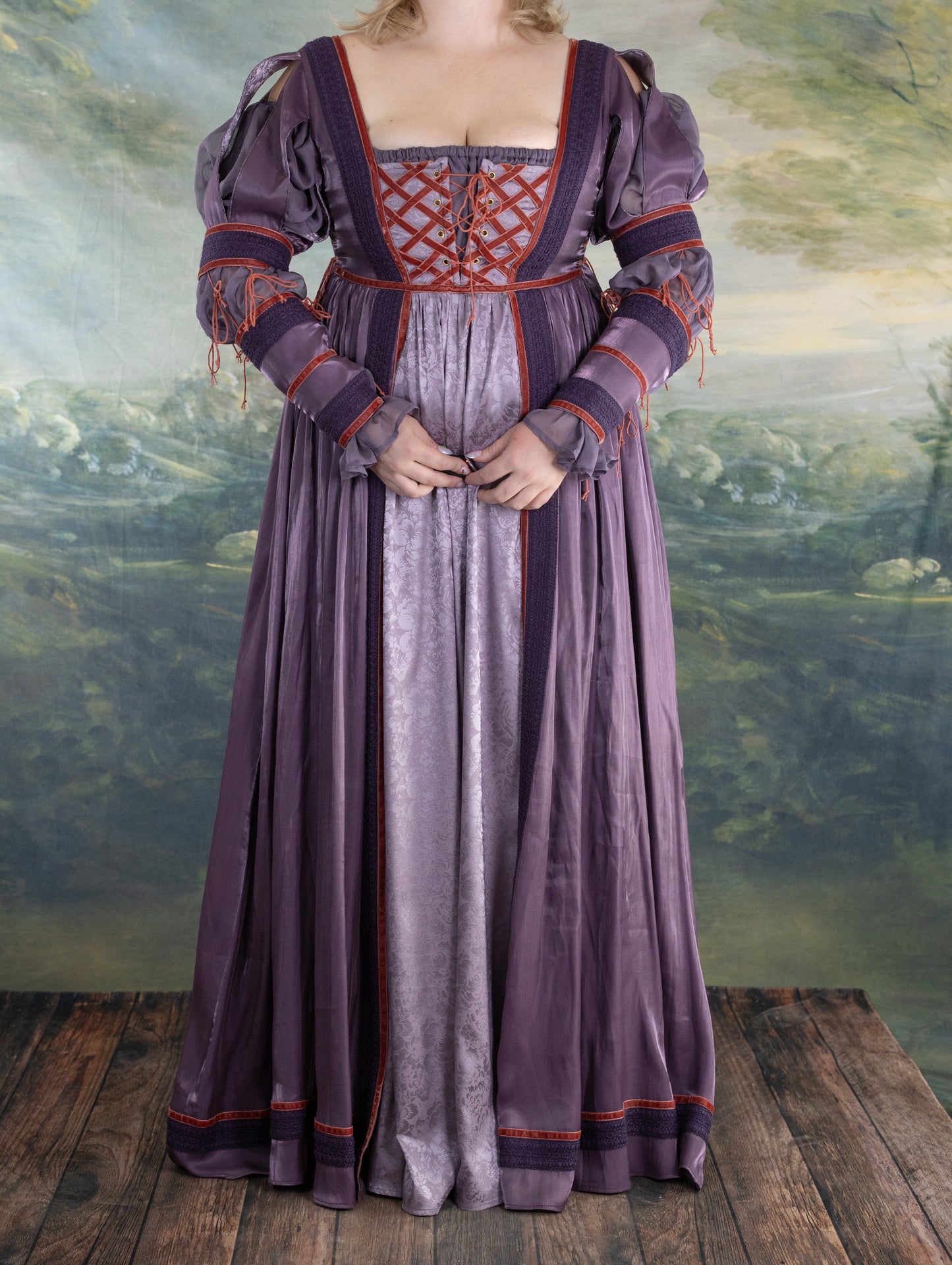 Amethyst Purple Lucrezia Gown