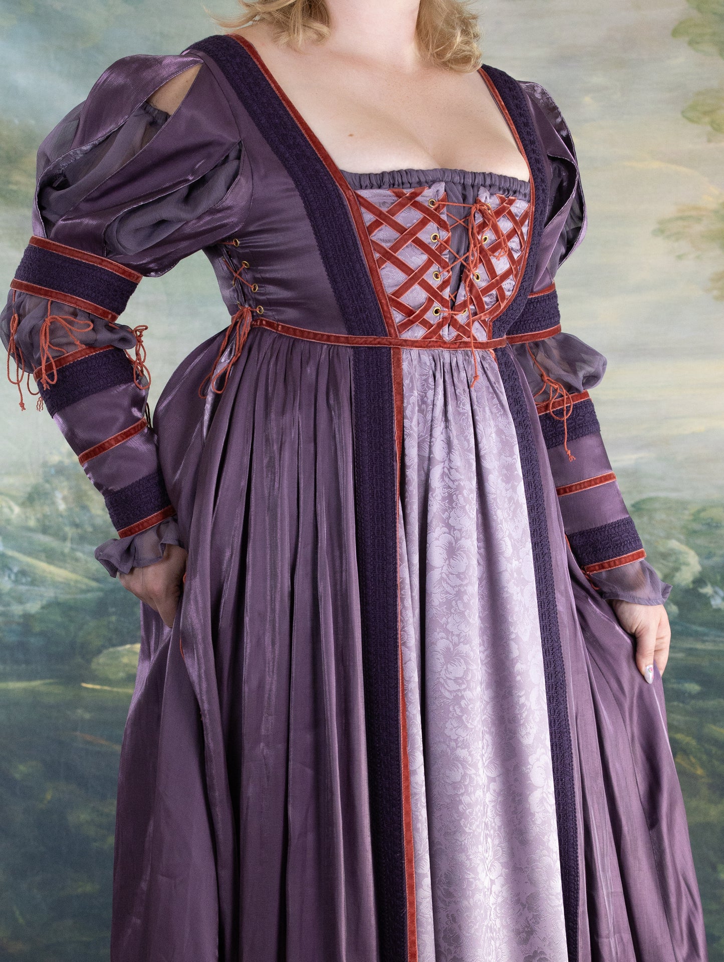Amethyst Purple Lucrezia Gown