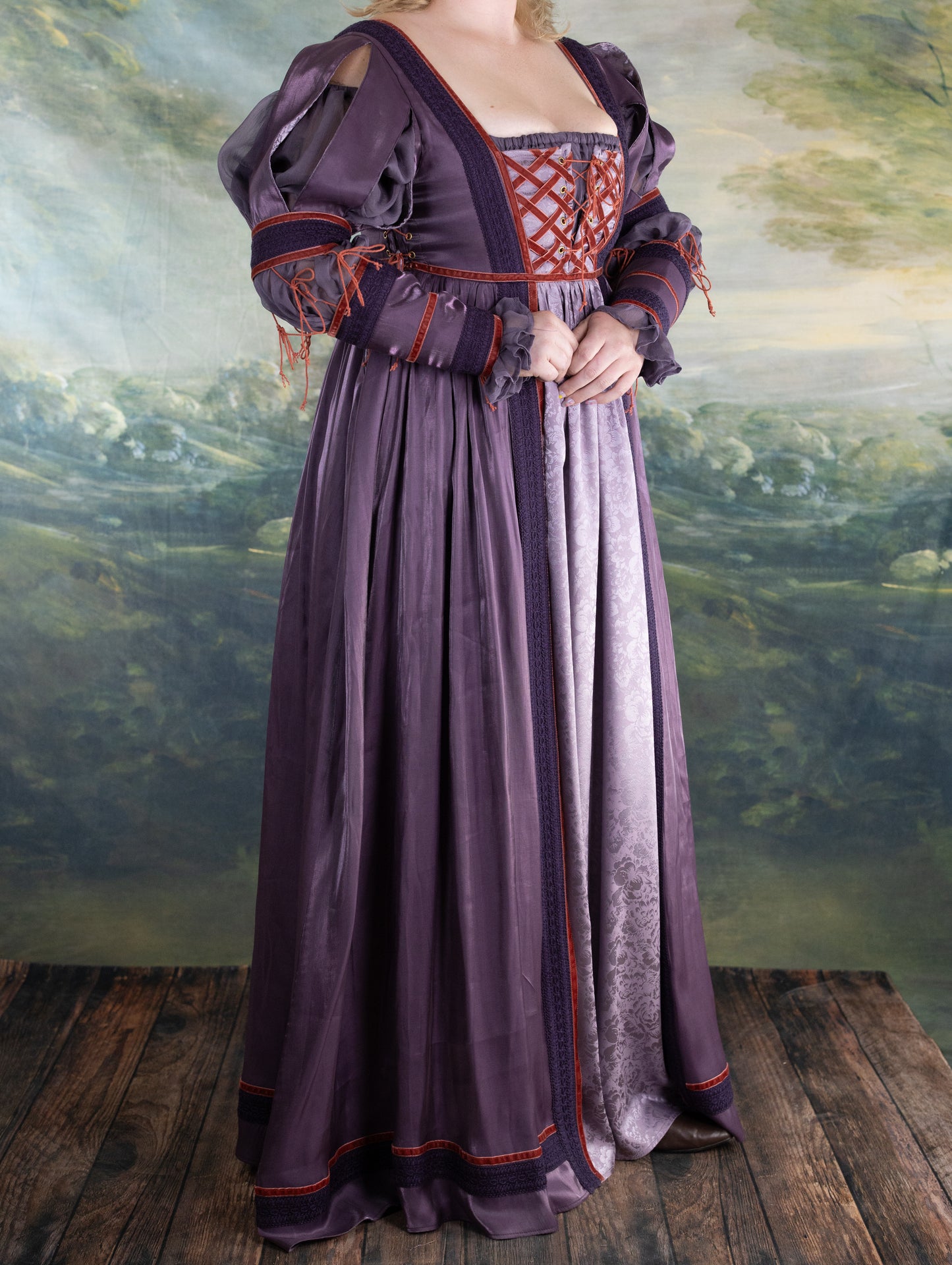 Amethyst Purple Lucrezia Gown
