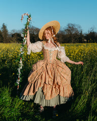 Rococo Pink Ruffle Skirt