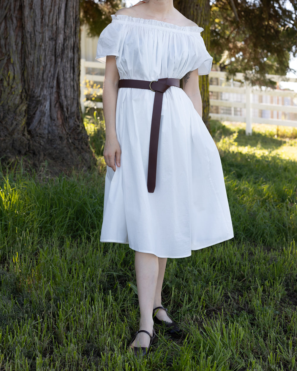 Cotton Flutter Sleeve Chemise
