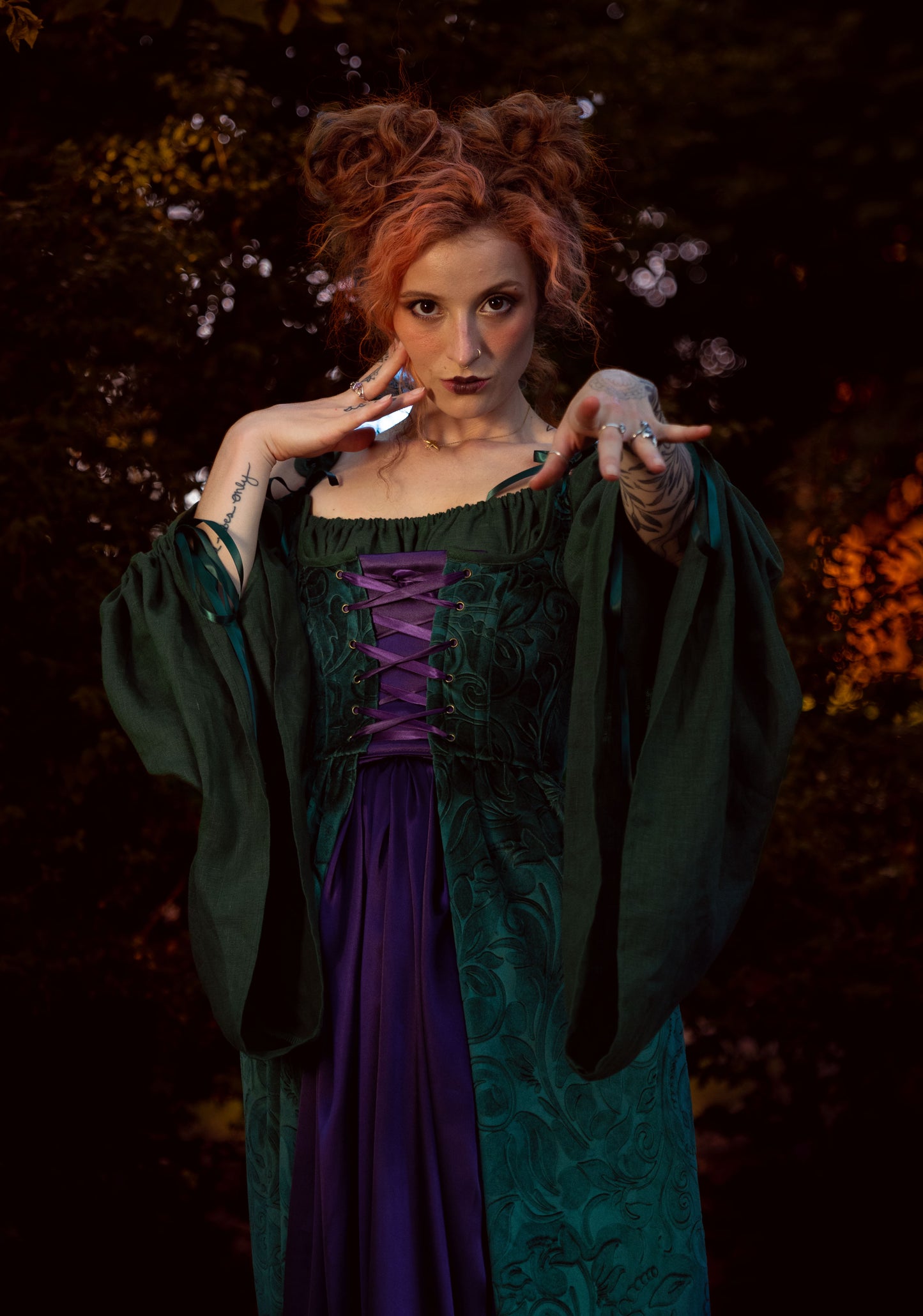 Handmade Winnifred Sanderson Costume Corset Dress